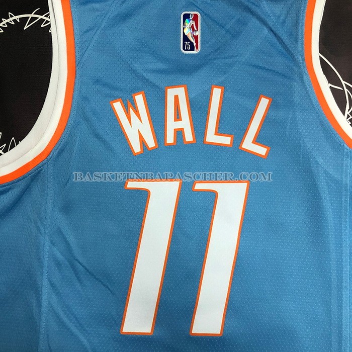 Maillot Los Angeles Clippers John Wall NO 11 Ville 2021-22 Bleu